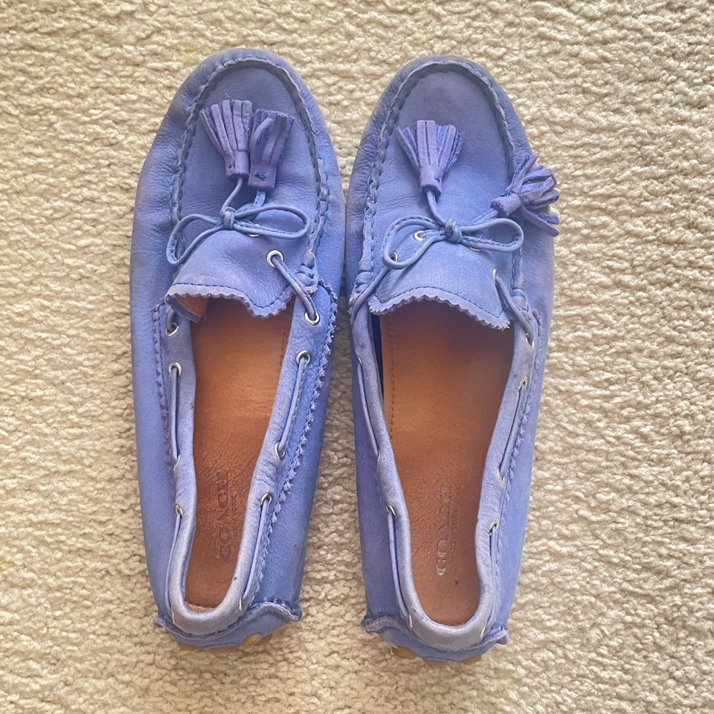 Coach Loafers Blue